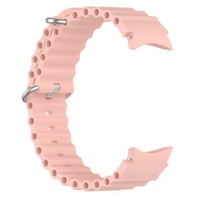 Ремінець Deexe Ocean Strap для Samsung Galaxy Watch 4 / 5 / 6 / 7 / FE (40mm) - Pink