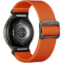 Ремешок Deexe Orbit Flex для Samsung Galaxy Watch 4 / 5 / 6 / 7 / FE (40mm) - Orange