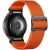 Ремешок Deexe Orbit Flex для Samsung Galaxy Watch 4 / 5 / 6 / 7 / FE (40mm) - Orange