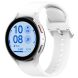 Ремешок Deexe Silicone Band для Samsung Galaxy Watch 4 / 4 Classic / 5 / 5 Pro / 6 / 6 Classic / 7 / FE - White. Фото 2 из 8