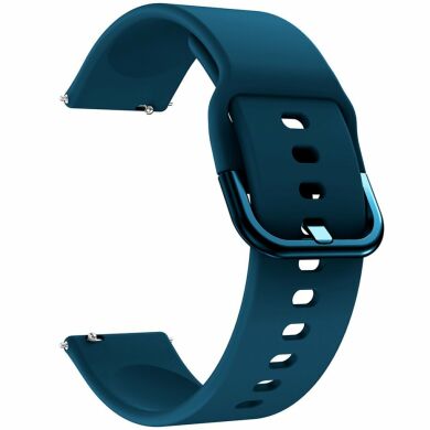 Ремінець Deexe Soft Silicone для годинників з шириною кріплення 22мм - Dark Blue