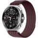 Ремешок Deexe Soft Weave для Samsung Galaxy Watch 8 (40/44mm) / 8 Classic - Plum. Фото 2 из 5