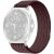 Ремешок Deexe Soft Weave для Samsung Galaxy Watch 8 (40/44mm) / 8 Classic - Plum