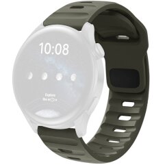 Ремешок Deexe Sport Band для часов с шириной крепления 20 мм - Army Green