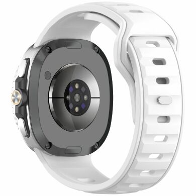 Ремешок Deexe Sport Band для Samsung Galaxy Watch 8 (40/44mm) / 8 Classic - White