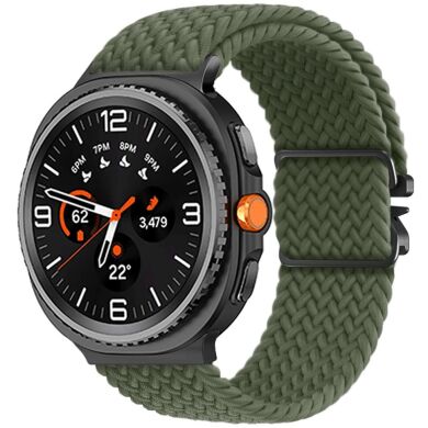 Ремешок Reframe Braided Strap для Samsung Galaxy Watch 8 (40/44mm) / 8 Classic - Olive Green