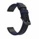 Ремінець UniCase Canvas Strap для Samsung Galaxy Watch 46mm / Watch 3 45mm / Gear S3 - Blue