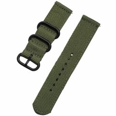 Ремінець UniCase Nylon для годинників з шириною кріплення 22мм - Green