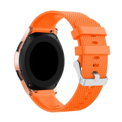 Ремешок UniCase Rhombus Texture для Samsung Galaxy Watch 42mm / Watch 3 41mm - Orange