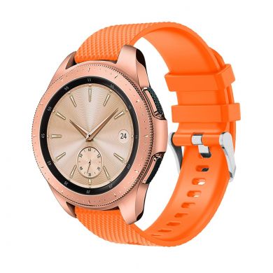 Ремешок UniCase Rhombus Texture для Samsung Galaxy Watch 42mm / Watch 3 41mm - Orange