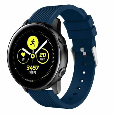 Ремешок UniCase Soft Texture для Samsung Watch Active - Blue