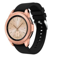 Ремінець UniCase Twill Texture для Samsung Galaxy Watch 42mm / Watch 3 41mm - Black