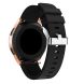 Ремешок UniCase Twill Texture для Samsung Galaxy Watch 42mm / Watch 3 41mm - Black. Фото 2 из 6