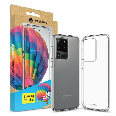 Силіконова накладка MakeFuture Air Case для Samsung Galaxy S20 Ultra (G988) - Transparent