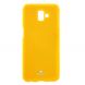Силиконовый чехол MERCURY Glitter Powder для Samsung Galaxy J6+ (J610) - Yellow. Фото 1 из 4