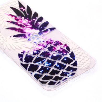 Силіконовий чохол UniCase 3D Diamond Pattern для Samsung Galaxy A7 2018 (A750), Purple Pineapple