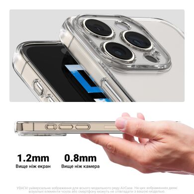 Силіконовий (TPU) чохол ArmorStandart Air Series для Samsung Galaxy S25 FE (S731) - Clear