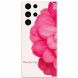 Силиконовый (TPU) чехол Deexe Life Style для Samsung Galaxy S23 Ultra (S918) - Pink Flower. Фото 1 из 2