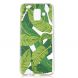 Силіконовий (TPU) чохол Deexe Pretty Glossy для Samsung Galaxy A6 2018 (A600) - Leaf Pattern