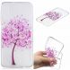 Силиконовый (TPU) чехол Deexe Pretty Glossy для Samsung Galaxy A7 2018 (A750) - Pink Flower Tree. Фото 1 из 5