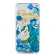 Силіконовий (TPU) чохол Deexe Pretty Glossy для Samsung Galaxy J4+ (J415) - Unicorn and Blue Flower