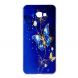 Силиконовый (TPU) чехол Deexe Pretty Glossy для Samsung Galaxy J4+ (J415) - Blue Butterfly. Фото 2 из 7