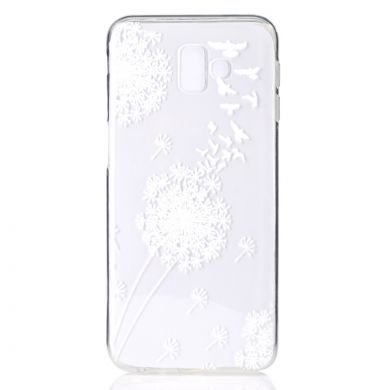 Силіконовий (TPU) чохол Deexe Pretty Glossy для Samsung Galaxy J6+ (J610), Dandelion