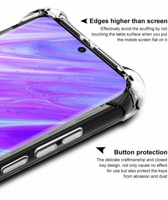 Силиконовый (TPU) чехол IMAK Airbag Case для Samsung Galaxy S20 Ultra (G988) - Metal Black