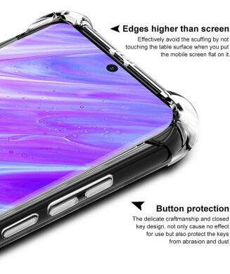 Силиконовый (TPU) чехол IMAK Airbag Case для Samsung Galaxy S20 Ultra (G988) - Transparent