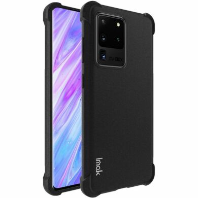 Силіконовий (TPU) чохол IMAK Airbag Case для Samsung Galaxy S20 Ultra (G988) - Matte Black