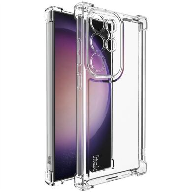 Силиконовый (TPU) чехол IMAK UX-4 Series для Samsung Galaxy S24 Ultra (S928) - Transparent