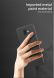 Силиконовый (TPU) чехол X-LEVEL Matte для Samsung Galaxy J6+ (J610) - Black. Фото 4 из 7