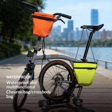 Велосипедна сумка ROCKBROS W20 Nylon Bag - Orange