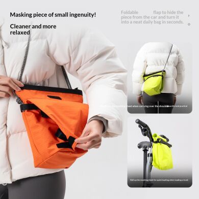 Велосипедна сумка ROCKBROS W20 Nylon Bag - Orange