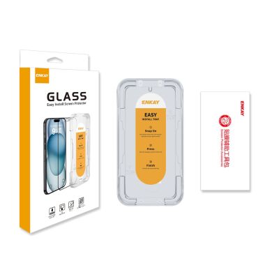 Защитное стекло ENKAY Easy Install Full Glue для Samsung Galaxy S26 (S942)