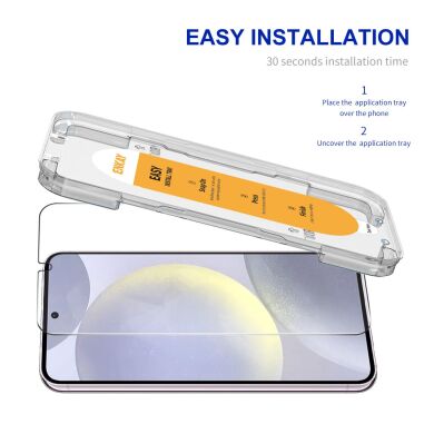 Защитное стекло ENKAY Easy Install Full Glue для Samsung Galaxy S26 (S942)