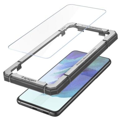 Комплект захисних стекол Spigen (SGP) GLAS.tR AlignMaster для Samsung Galaxy S21 FE (G990)