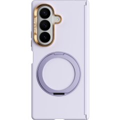 Защитный чехол ABEEL Silk Ring Magnetic (FF) для Samsung Galaxy Fold 8 Ultra - Lilac Purple