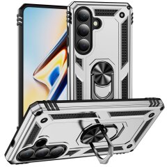 Захисний чохол Deexe Armor Case для Samsung Galaxy S26 - Silver