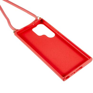 Захисний чохол Deexe Astra Case для Samsung Galaxy S26 Ultra - Red