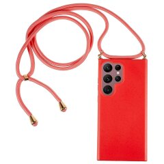 Захисний чохол Deexe Astra Case для Samsung Galaxy S26 Ultra - Red