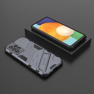 Защитный чехол Deexe Bibercas для Samsung Galaxy A53 (A536) - Dark Blue