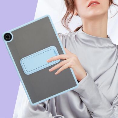 Захисний чохол Deexe Crystal Kickstand для Samsung Galaxy Tab A11 Plus (X230/236) - Gold