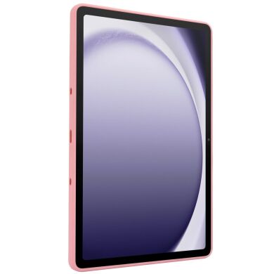 Защитный чехол Deexe Crystal Kickstand для Samsung Galaxy Tab A11 Plus (X230/236) - Pink