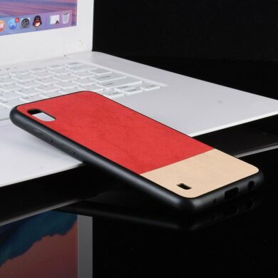 Захисний чохол Deexe Elegant Series для Samsung Galaxy A10 (A105) - Red