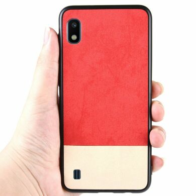 Захисний чохол Deexe Elegant Series для Samsung Galaxy A10 (A105) - Red