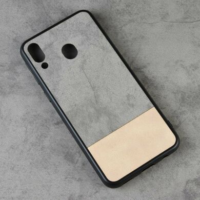 Захисний чохол Deexe Elegant Series для Samsung Galaxy M20 (M205) - Grey