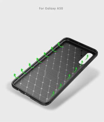 Захисний чохол Deexe Fusion для Samsung Galaxy A50 (A505) / A30s (A307) / A50s (A507) - Black