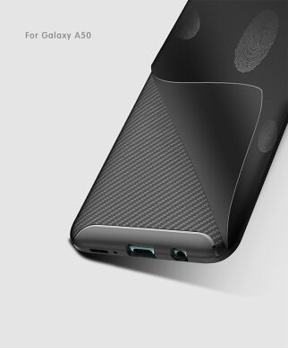 Захисний чохол Deexe Fusion для Samsung Galaxy A50 (A505) / A30s (A307) / A50s (A507) - Black