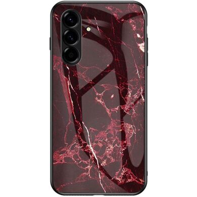 Захисний чохол Deexe Gradient Pattern для Samsung Galaxy A57 (A576) - Red